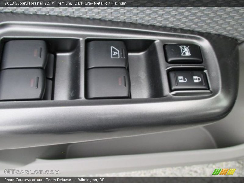 Dark Gray Metallic / Platinum 2013 Subaru Forester 2.5 X Premium