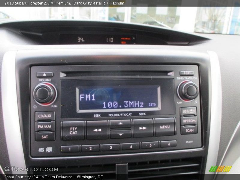 Dark Gray Metallic / Platinum 2013 Subaru Forester 2.5 X Premium