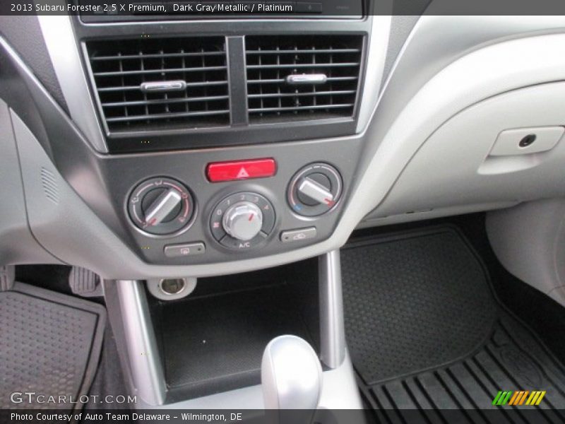 Dark Gray Metallic / Platinum 2013 Subaru Forester 2.5 X Premium