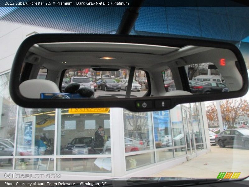 Dark Gray Metallic / Platinum 2013 Subaru Forester 2.5 X Premium