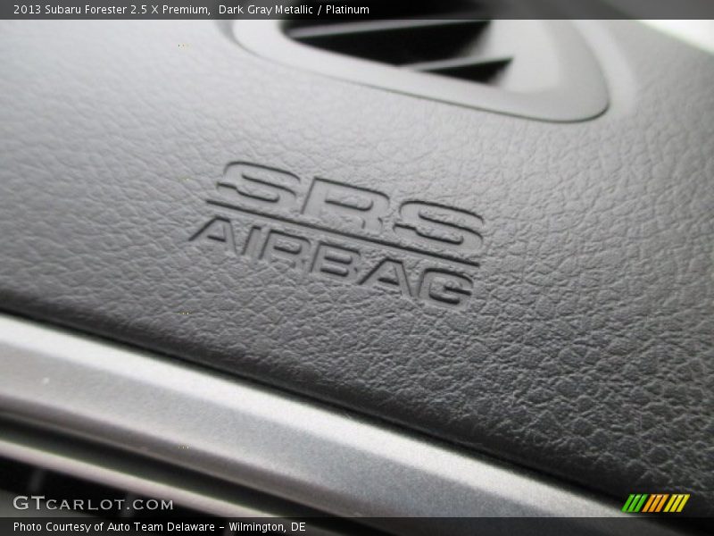 Dark Gray Metallic / Platinum 2013 Subaru Forester 2.5 X Premium