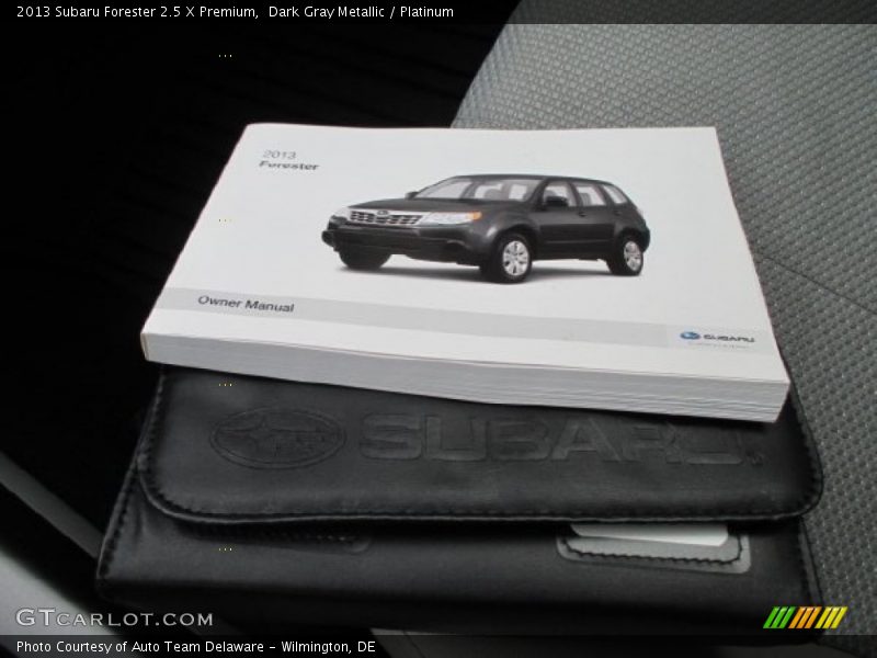 Dark Gray Metallic / Platinum 2013 Subaru Forester 2.5 X Premium
