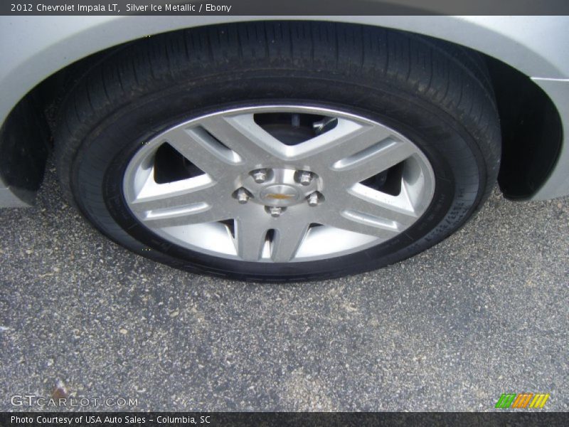 Silver Ice Metallic / Ebony 2012 Chevrolet Impala LT