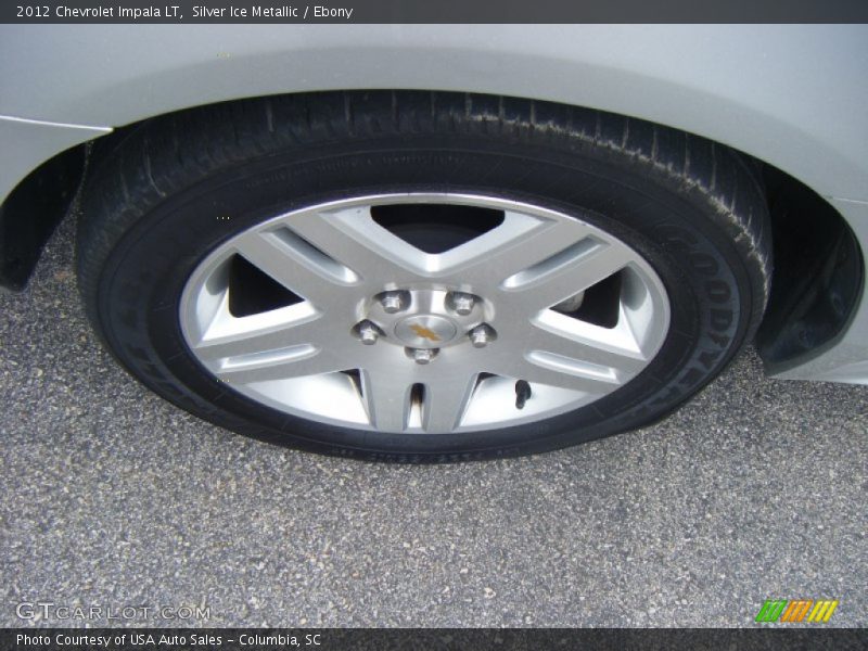 Silver Ice Metallic / Ebony 2012 Chevrolet Impala LT