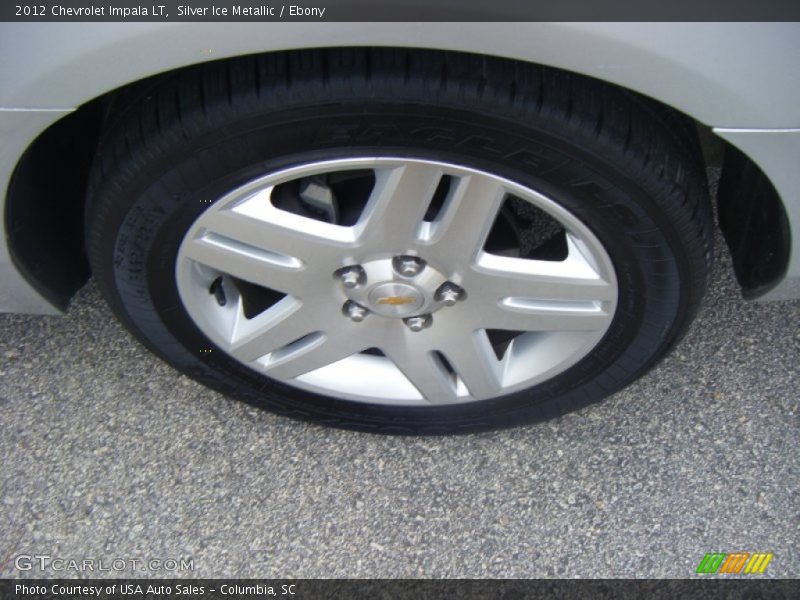 Silver Ice Metallic / Ebony 2012 Chevrolet Impala LT