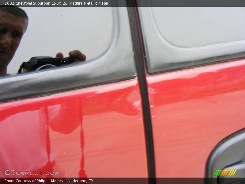 Redfire Metallic / Tan 2002 Chevrolet Suburban 1500 LS