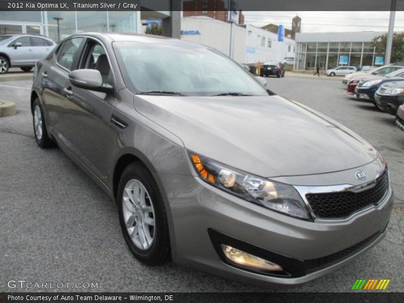 Titanium Silver / Gray 2012 Kia Optima LX