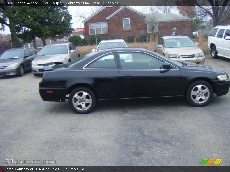 Nighthawk Black Pearl / Charcoal 2000 Honda Accord EX V6 Coupe