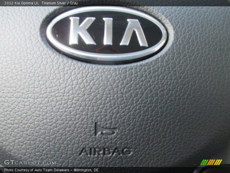 Titanium Silver / Gray 2012 Kia Optima LX