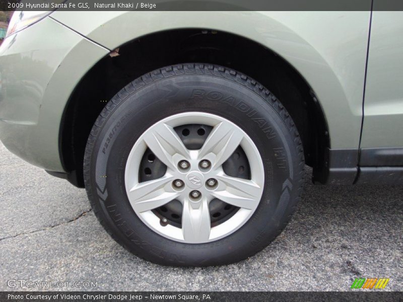 Natural Khaki / Beige 2009 Hyundai Santa Fe GLS