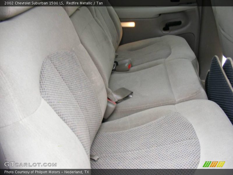 Redfire Metallic / Tan 2002 Chevrolet Suburban 1500 LS