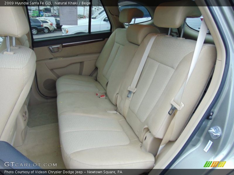 Natural Khaki / Beige 2009 Hyundai Santa Fe GLS