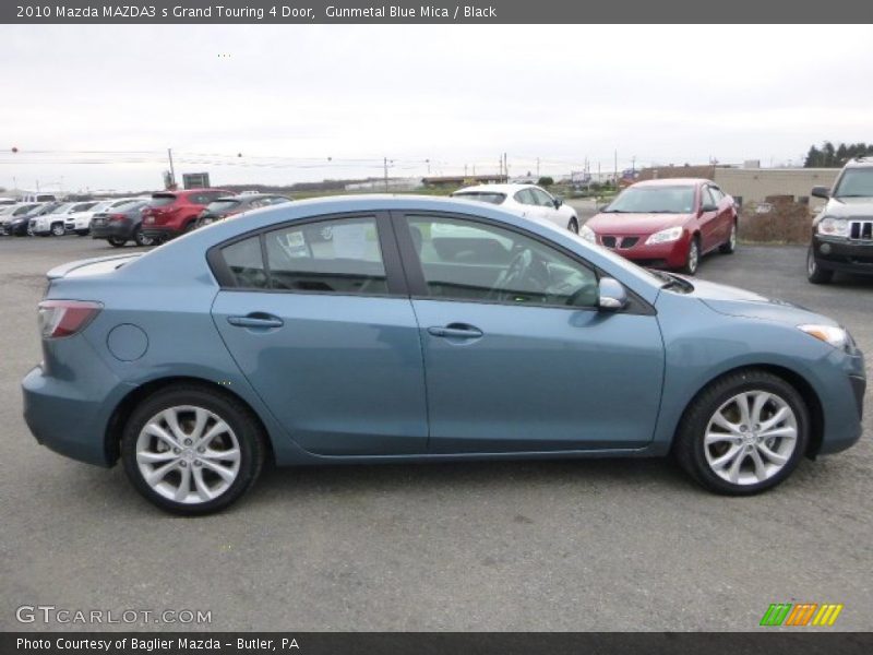 Gunmetal Blue Mica / Black 2010 Mazda MAZDA3 s Grand Touring 4 Door