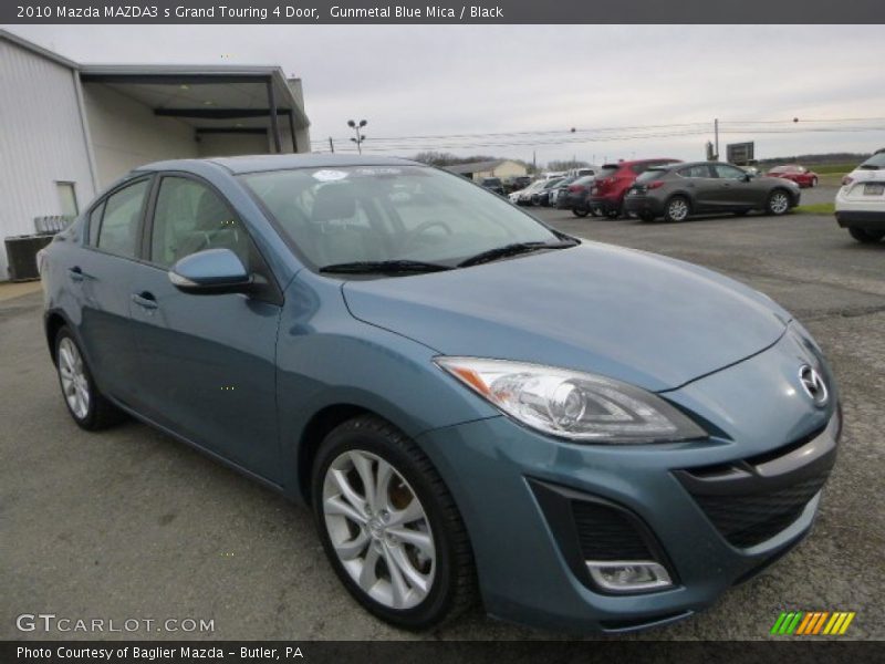 Front 3/4 View of 2010 MAZDA3 s Grand Touring 4 Door