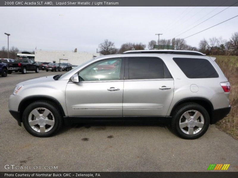  2008 Acadia SLT AWD Liquid Silver Metallic