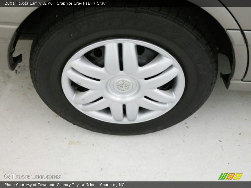 Graphite Gray Pearl / Gray 2001 Toyota Camry LE V6