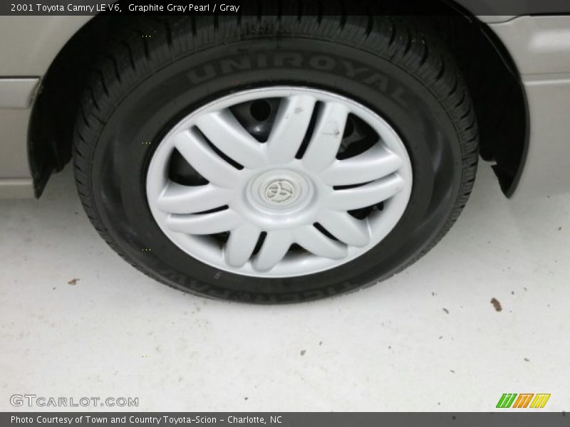 Graphite Gray Pearl / Gray 2001 Toyota Camry LE V6