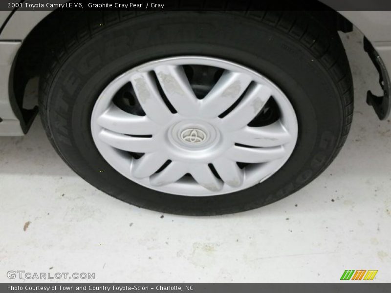 Graphite Gray Pearl / Gray 2001 Toyota Camry LE V6