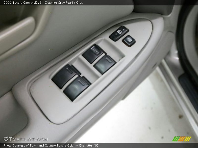 Graphite Gray Pearl / Gray 2001 Toyota Camry LE V6