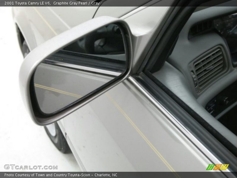 Graphite Gray Pearl / Gray 2001 Toyota Camry LE V6