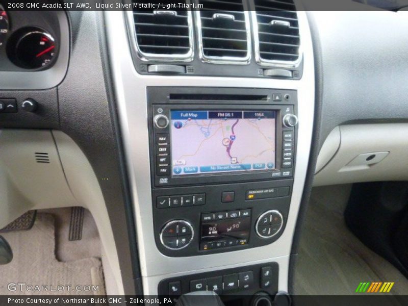 Controls of 2008 Acadia SLT AWD