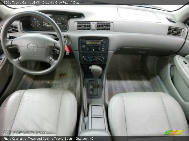 Dashboard of 2001 Camry LE V6