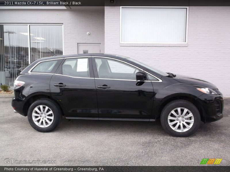 Brilliant Black / Black 2011 Mazda CX-7 i SV