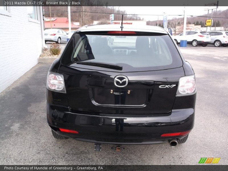 Brilliant Black / Black 2011 Mazda CX-7 i SV