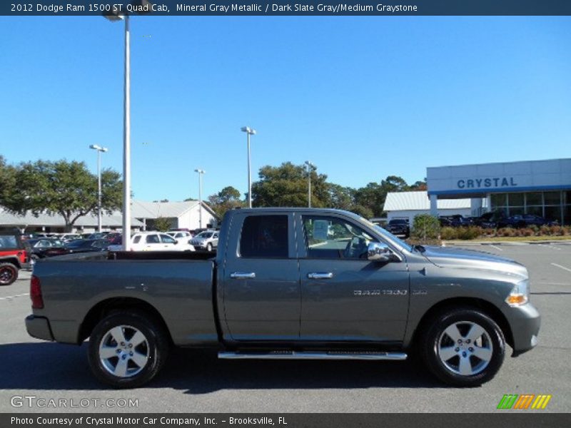 Mineral Gray Metallic / Dark Slate Gray/Medium Graystone 2012 Dodge Ram 1500 ST Quad Cab