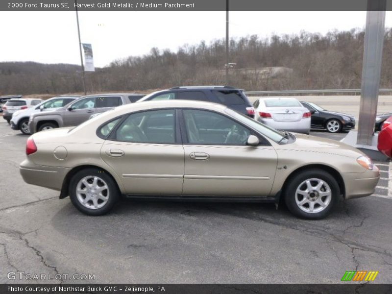 Harvest Gold Metallic / Medium Parchment 2000 Ford Taurus SE