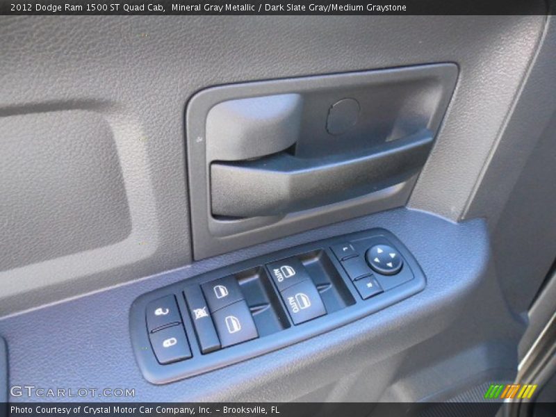 Mineral Gray Metallic / Dark Slate Gray/Medium Graystone 2012 Dodge Ram 1500 ST Quad Cab
