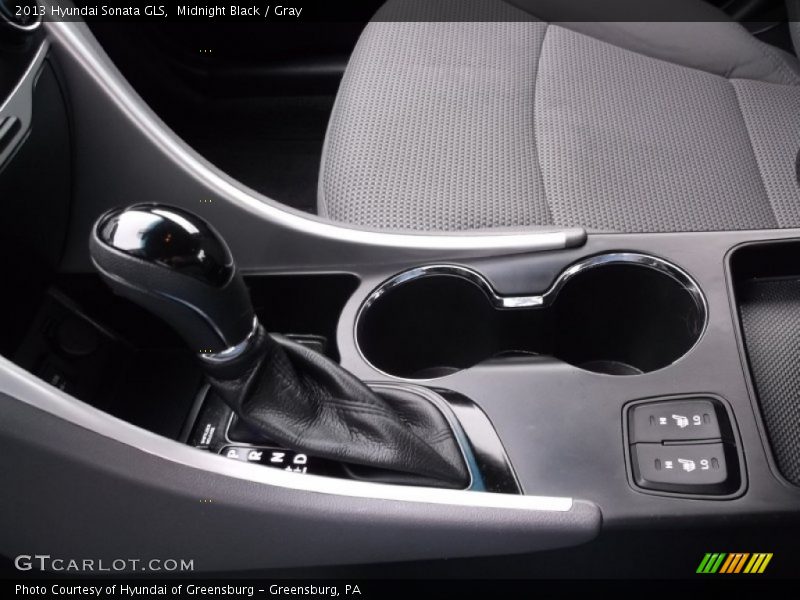 Midnight Black / Gray 2013 Hyundai Sonata GLS