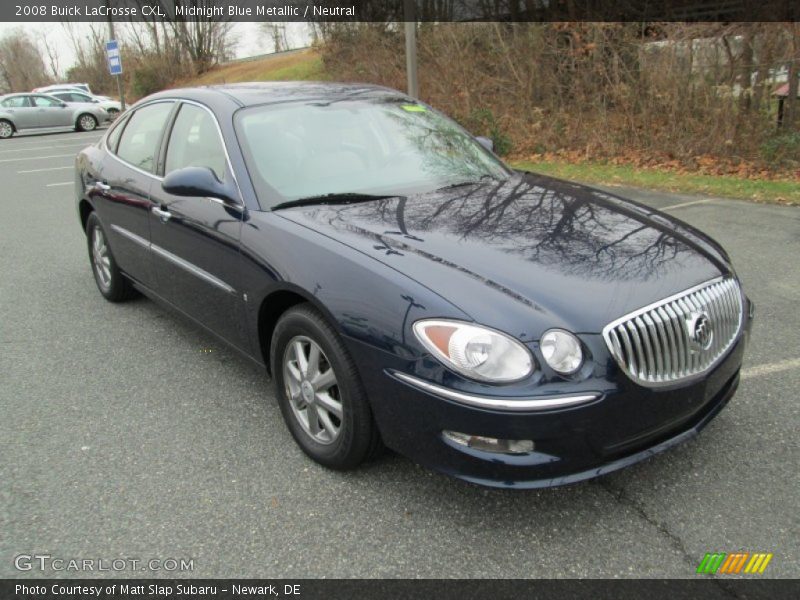 Midnight Blue Metallic / Neutral 2008 Buick LaCrosse CXL