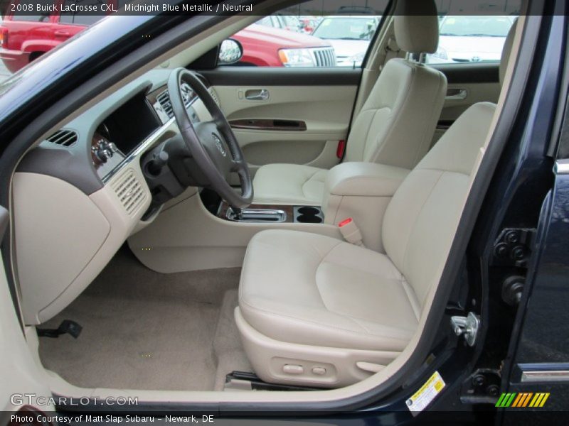 Midnight Blue Metallic / Neutral 2008 Buick LaCrosse CXL