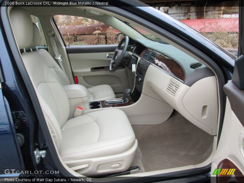 Midnight Blue Metallic / Neutral 2008 Buick LaCrosse CXL