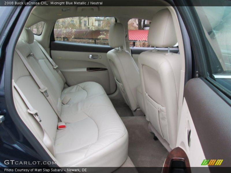 Midnight Blue Metallic / Neutral 2008 Buick LaCrosse CXL