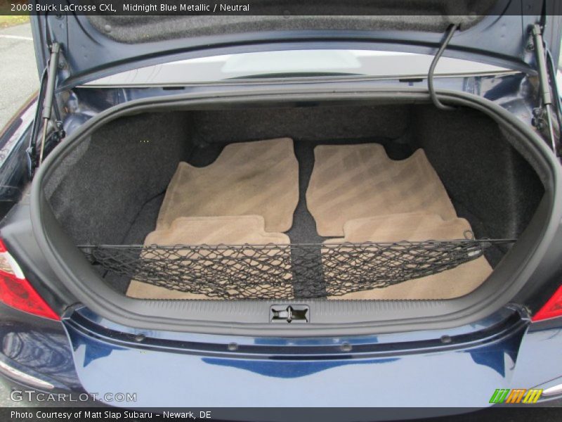 Midnight Blue Metallic / Neutral 2008 Buick LaCrosse CXL