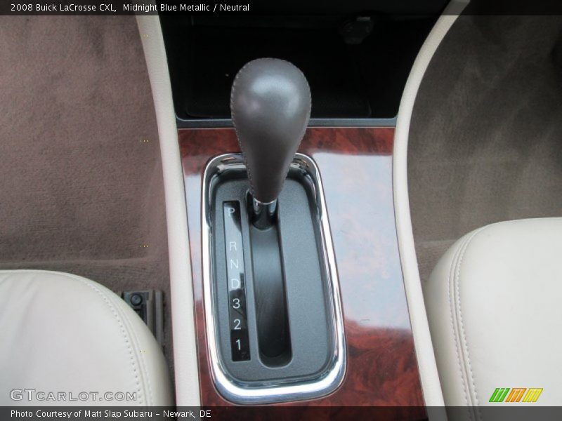 Midnight Blue Metallic / Neutral 2008 Buick LaCrosse CXL