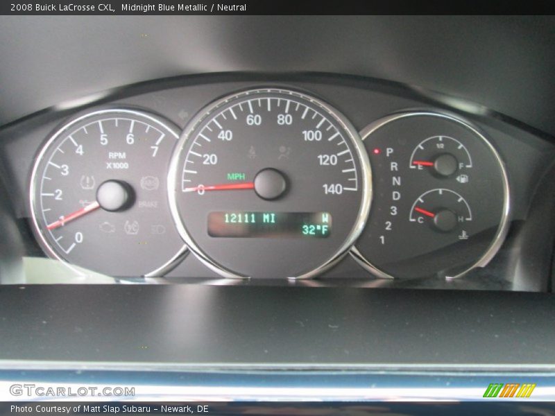 Midnight Blue Metallic / Neutral 2008 Buick LaCrosse CXL