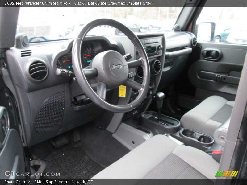  2009 Wrangler Unlimited X 4x4 Dark Slate Gray/Medium Slate Gray Interior