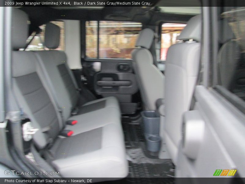 Black / Dark Slate Gray/Medium Slate Gray 2009 Jeep Wrangler Unlimited X 4x4