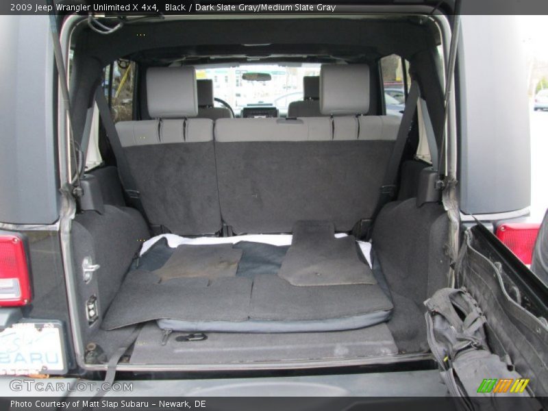 Black / Dark Slate Gray/Medium Slate Gray 2009 Jeep Wrangler Unlimited X 4x4