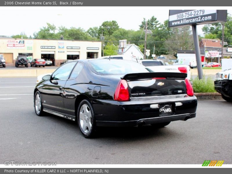 Black / Ebony 2006 Chevrolet Monte Carlo SS