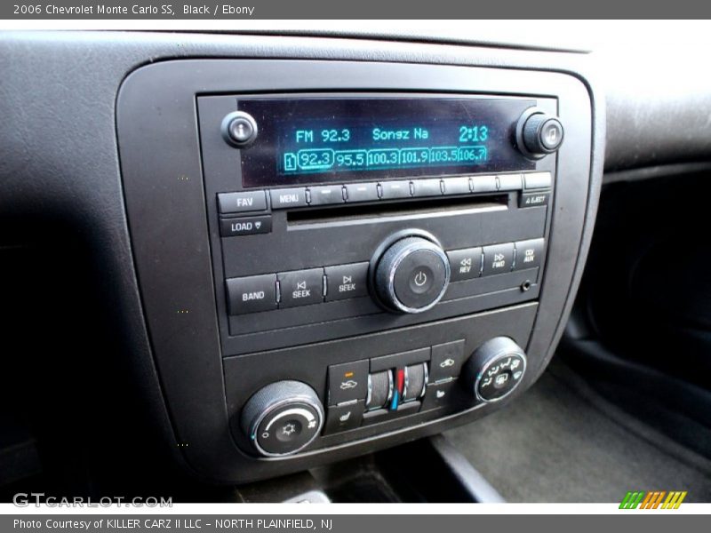 Black / Ebony 2006 Chevrolet Monte Carlo SS