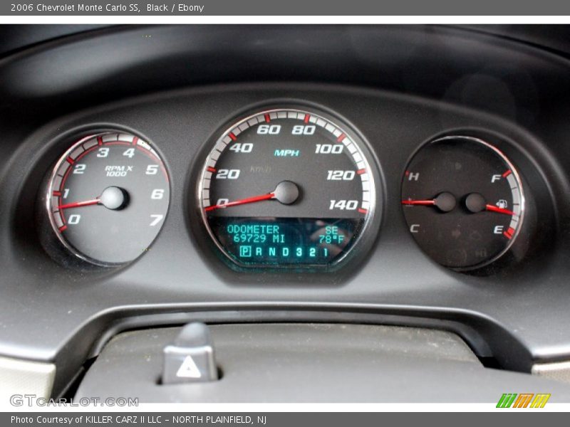 Black / Ebony 2006 Chevrolet Monte Carlo SS