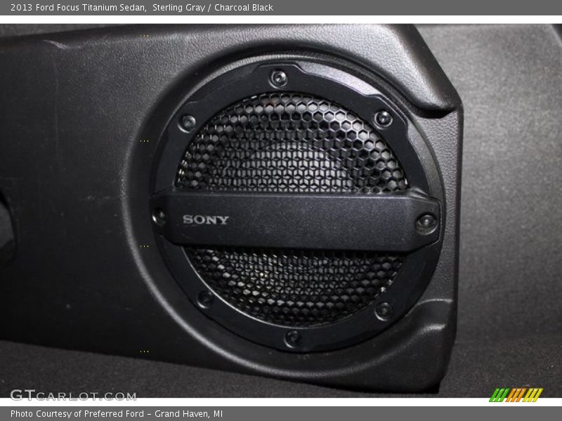 Sterling Gray / Charcoal Black 2013 Ford Focus Titanium Sedan