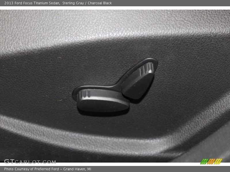 Sterling Gray / Charcoal Black 2013 Ford Focus Titanium Sedan
