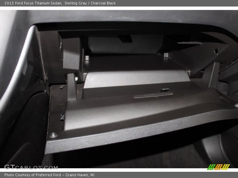 Sterling Gray / Charcoal Black 2013 Ford Focus Titanium Sedan
