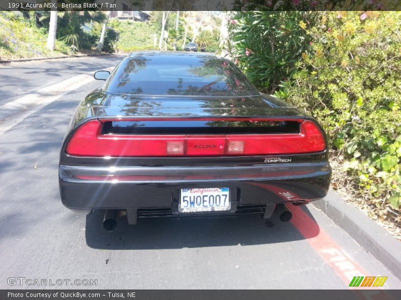 Berlina Black / Tan 1991 Acura NSX