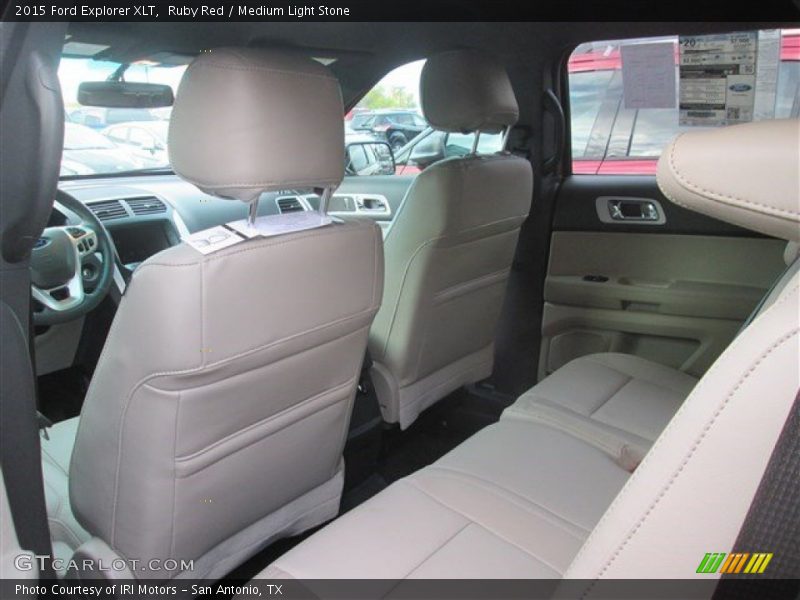 Ruby Red / Medium Light Stone 2015 Ford Explorer XLT
